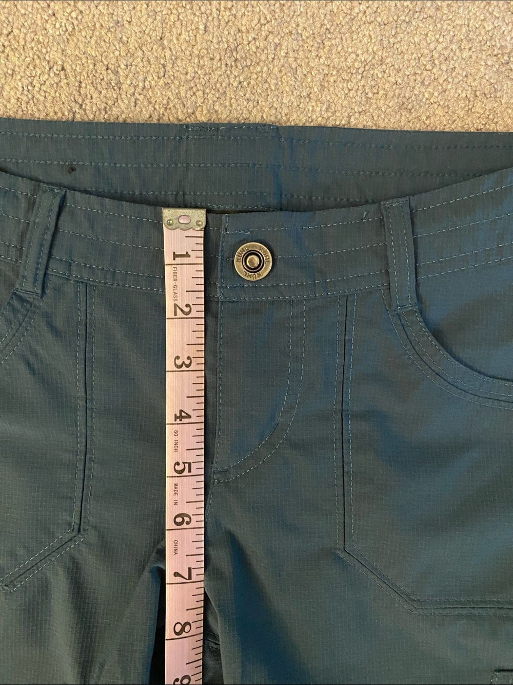 Kuhl Women's Blue Cargo Shorts - Picture 10 of 13